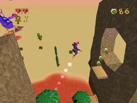 une photo d'Ã©cran de Pandemonium sur Sony Playstation